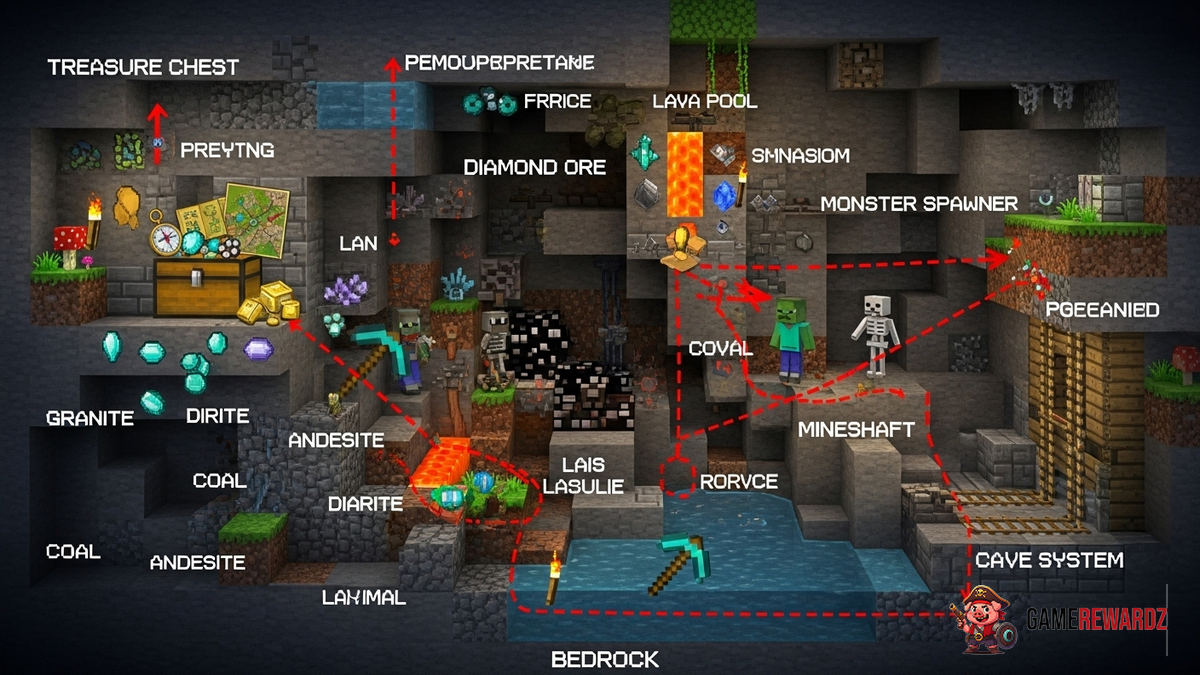 Minecraft Underground Treasure Guide